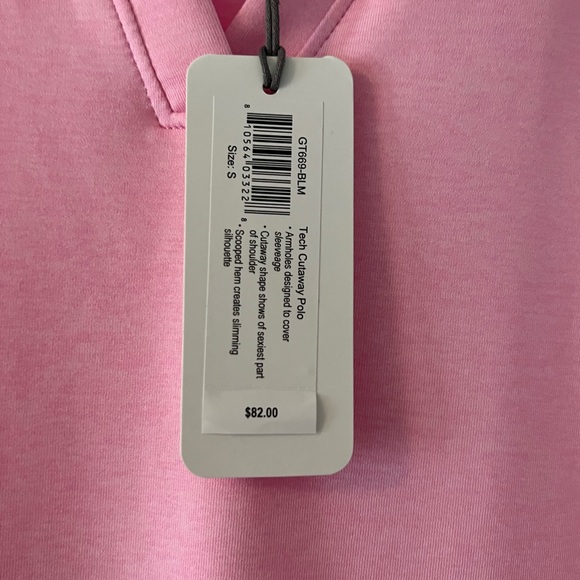 NWT Jofit Tech Cutaway Polo - Picture 3 of 3